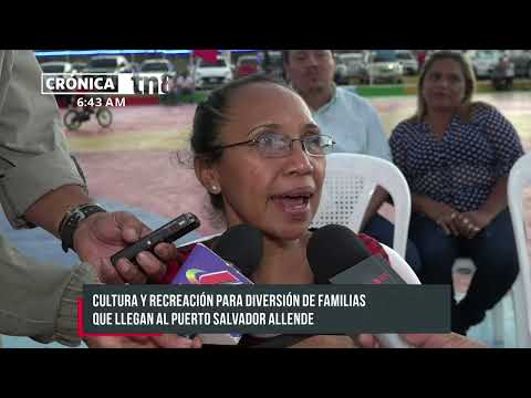 Realizan actividades en el Puerto Salvador Allende en honor a Rubén Darío - Nicaragua