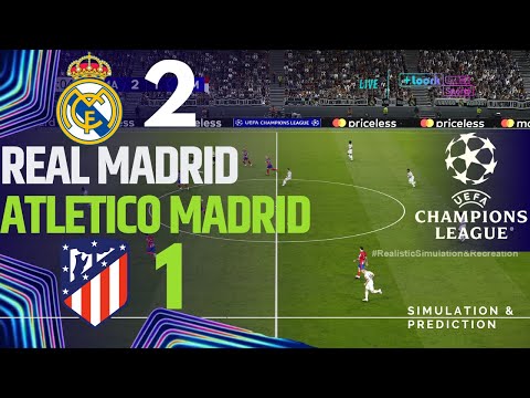 REAL MADRID vs. ATLETICO DE MADRID PARTIDO EN VIVO / CHAMPIONS LEAGUE  24/25