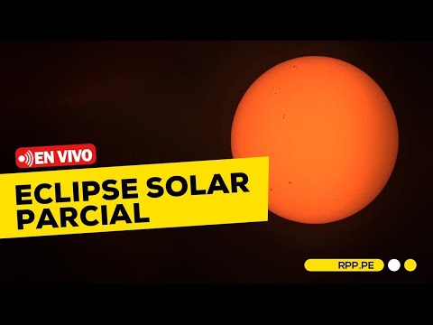 #ENVIVO  ECLIPSE SOLAR PARCIAL 2/10/2024 #RPPESPECIALES