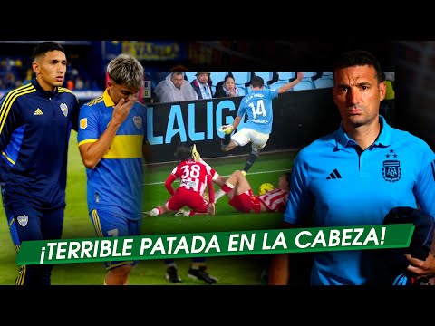 Otro LESIONADO en BOCA + Tremenda PATADA a LUKA ROMERO + SORPRESAS en la LISTA de SCALONI