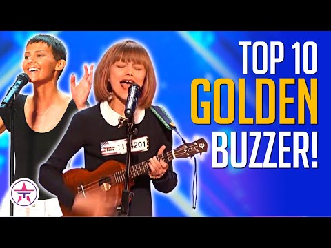 Top 10 GOLDEN BUZZER Singers EVER! Who's Your Favorite?