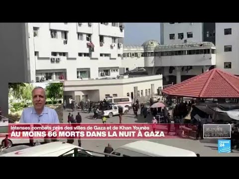 Frappes israéliennes et combats dans plusieurs villes de la bande de Gaza • FRANCE 24