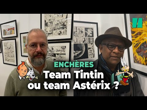 Team Tintin ou team Astérix ? Le combat des titans lors d’une vente aux enchères