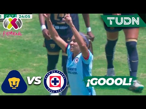 ¡GOLAZO DE LA MÁQUINA! | Pumas 1-1 Cruz Azul | Liga Mx Femenil-CL2024 J11 | TUDN