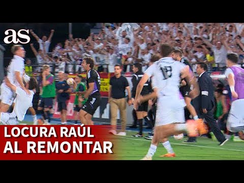 Locura de RAÚL tras REMONTAR al BARÇA B | REAL MADRID CASTILLA | DIARIO AS