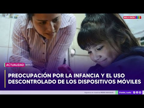 Preocupación por las infancias y el uso descontrolado de los dispositivos móviles