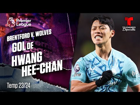 Hwang Hee-chan marca gol en Brentford vs Wolverhampton | Premier League