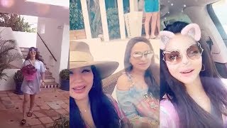 شاهد .. ‏لجين عمران وزيارة لإسبانيا