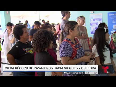Esperan 30 mil visitantes en Vieques y Culebra en Semana Santa