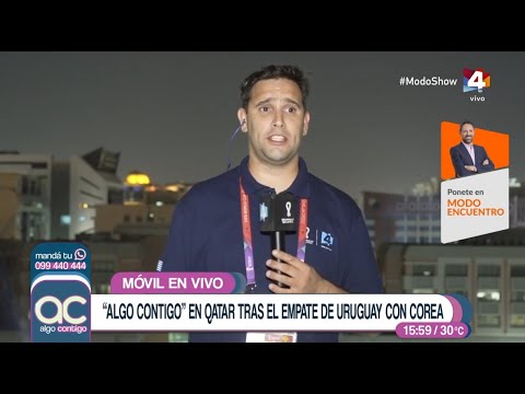 Algo Contigo en Qatar tras el empate de Uruguay con Corea