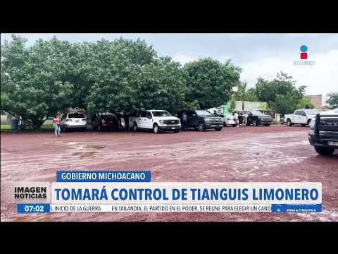 El Gobierno de Michoacán tomará el control del Tianguis Limonero | Noticias con Francisco Zea