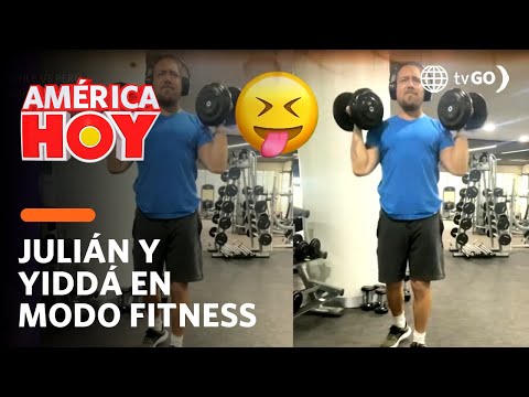 América Hoy: Yiddá y Julián se ponen en modo fitness (HOY)
