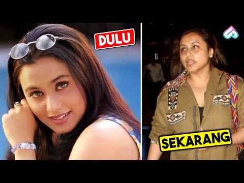 PERUBAHAN FISIKNYA MENGEJUTKAN! Transformasi Artis India Rani Mukherjee Pemeran Kuch Kuch Hota Hai