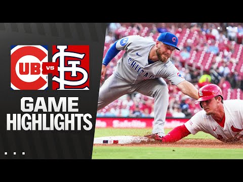 Cubs vs. Cardinals Game Highlights (6/24/25) | MLB Highlights