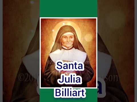 Oración a Santa Julia Billiart. 8 de abril. #catholicsaint #santodeldía #amor  #love #mujercatolic