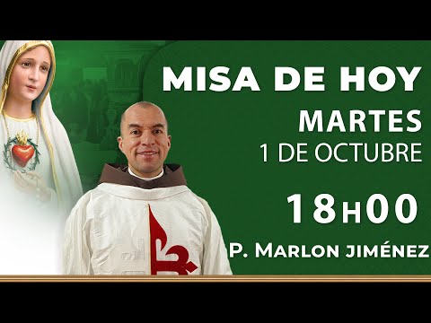 Misa de hoy 18:00 | Martes 1 de Octubre #rosario #misa