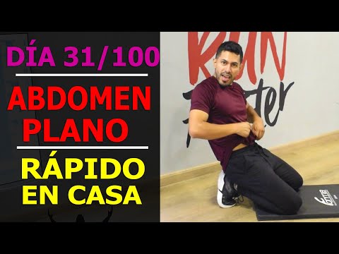 ?Día 31/100 ABDOMEN EN CASA Ejercicios caseros para fortalecer abdomen fácil hoy/ Adryán Medellín