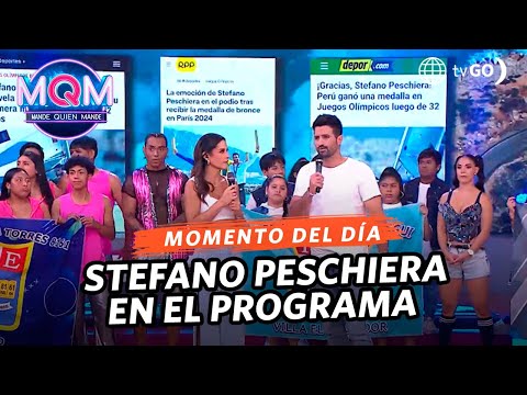 Mande Quien Mande: Stefano Peschiera en el programa (HOY)