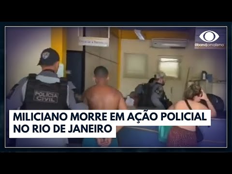 Polícia troca tiros com chefão de milícia no RJ