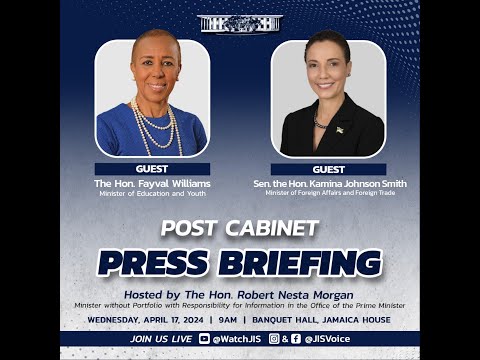 JISTV |Post Cabinet Press Briefing - April 17, 2024