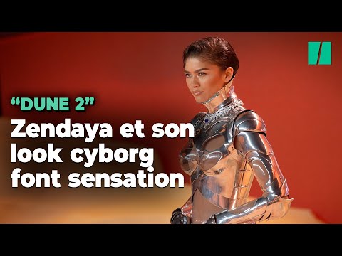 Zendaya fait l'unanimité avec son look de robot à l'avant-première de Dune 2