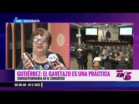 Actual Congreso Nacional sigue practicando el 'gavetazo', señala Doris Gutiérrez