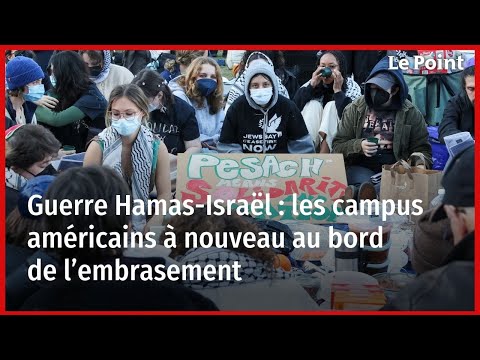 Guerre Hamas-Israël : les campus américains à nouveau au bord de l’embrasement