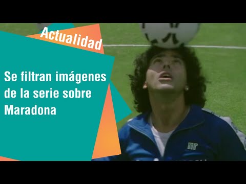 Se filtran imágenes de la serie sobre la vida de Maradona | Actualidad