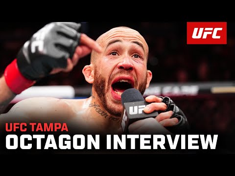 Sean Woodson Octagon Interview | UFC Tampa