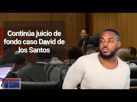 MP presenta pruebas testimoniales en juicio de fondo caso David de los Santos