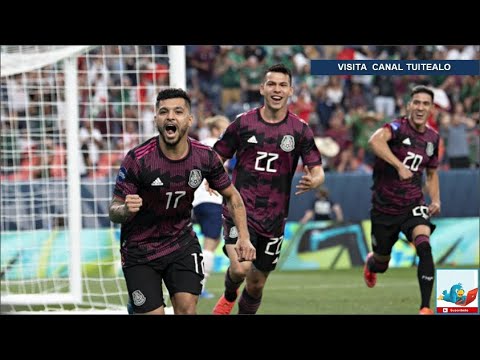 Golazo de vestidor del Tecatito Corona al minuto 1 que adelanta al Tri ante Estados Unidos