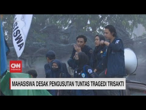 🔴Mahasiswa Desak Pengusustan Tuntas Tragedi Trisakti