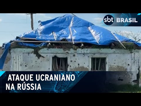 Ucrânia lança ataques a oito regiões russas | SBT Brasil (20/04/24)