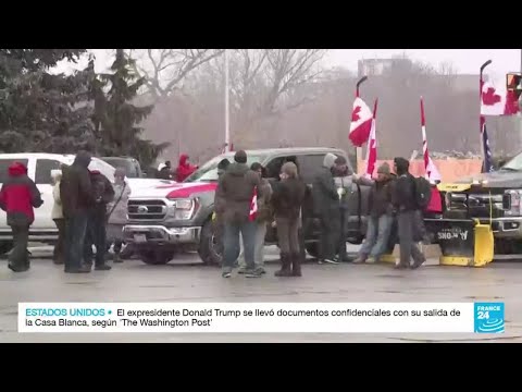 Industria automotriz en aprietos por las protestas contra las medidas sanitarias en Canadá