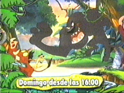 DiFilm - Promo Timon y Pumba y El Libro de la Selva por Telefe (1999)