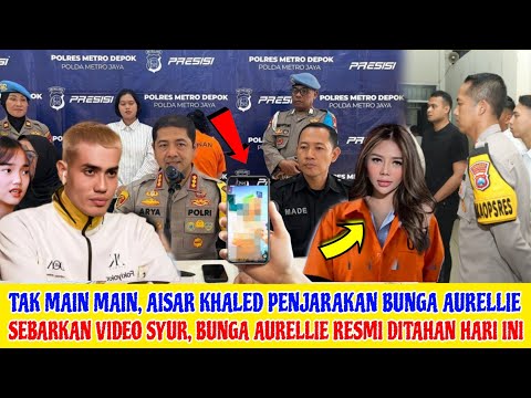 TUNJUKKAN BUKTI VIDEO INI !! AISAR KHALED RESMI LAPORKAN BUNGA AURELLIE KARENA PENCEMARAN NAMA BAIK