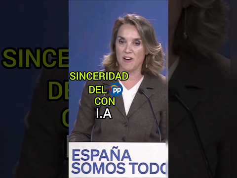 Inteligencia Artificial se sincera en el PP