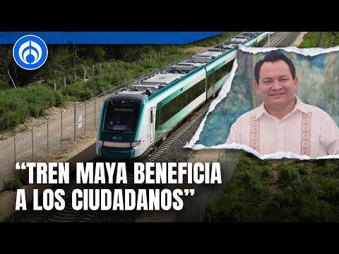 Sheinbaum consolidará la parte de carga del Tren Maya: Joaquín Díaz Mena