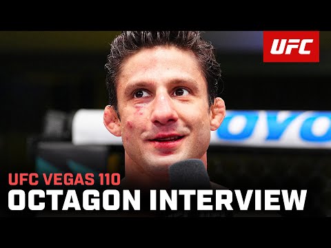 Allan Nascimento Octagon Interview | UFC Vegas 110