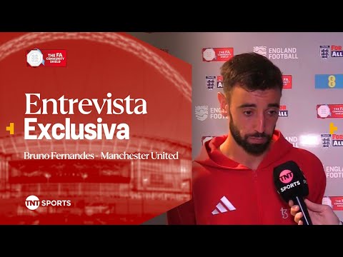 HICIMOS MUCHAS COSAS BUENAS - BRUNO FERNANDES | MAN. CITY VS MAN. UNITED | ENTREVISTA