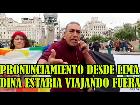 CONTINUAN LAS PROTESTAS DESDE LA CAPÌTAL PERUANA EXIGEN LA RENUNCIA DE DINA BOLUARTE..