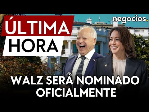 ÚLTIMA HORA | Tim Walz será nominado oficialmente como segundo de Kamala Harris esta noche