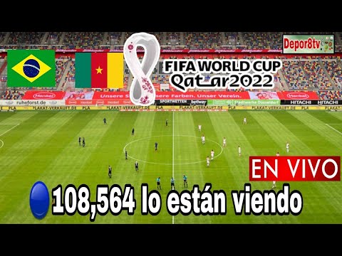 Brasil vs. Camerún en vivo, donde ver, a que hora juega Brasil vs. Camerún Mundial Qatar 2022