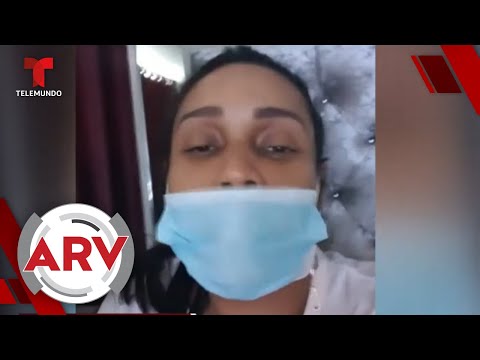 Periodista dominicana denuncia corrupción en pruebas de coronavirus | Al Rojo Vivo | Telemundo