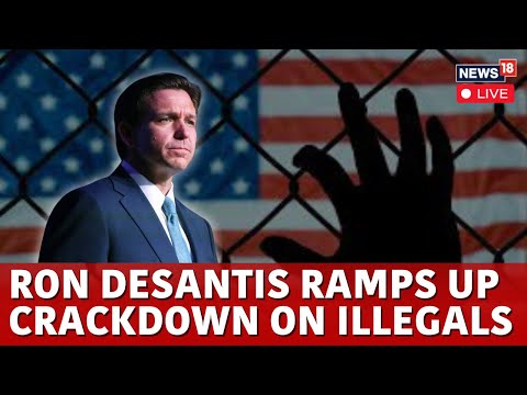 LIVE: Florida Governor Ronn DeSantis Signs Immigration Bill, Ramps Up Crackdown On Illegals | N18G