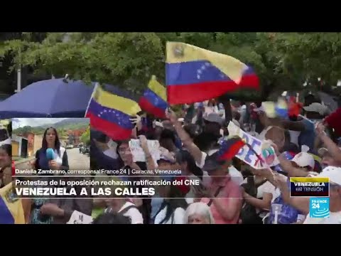 Informe desde Caracas: oposición regresa a las calles a protestar contra victoria de Maduro