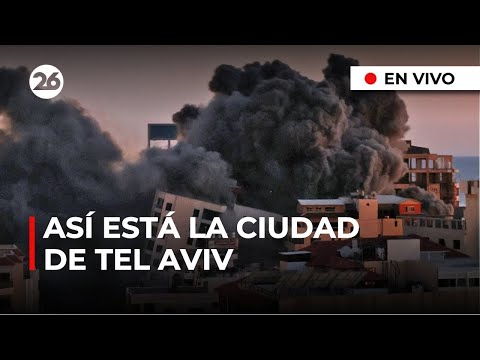 Cámaras EN VIVO desde la ciudad de TEL AVIV  | #Canal26