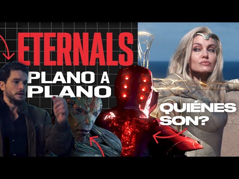 TRAILER ETERNALS: TODO EXPLICADO | Análisis PLANO a PLANO | Celestials, Deviants e historia