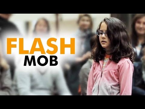 Der berührendste Flashmob aller Zeiten! | Ein Mädchen hat alles angefangen