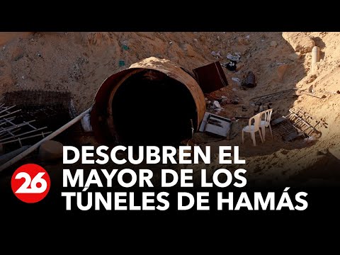Descubren el mayor túneles de Hamás